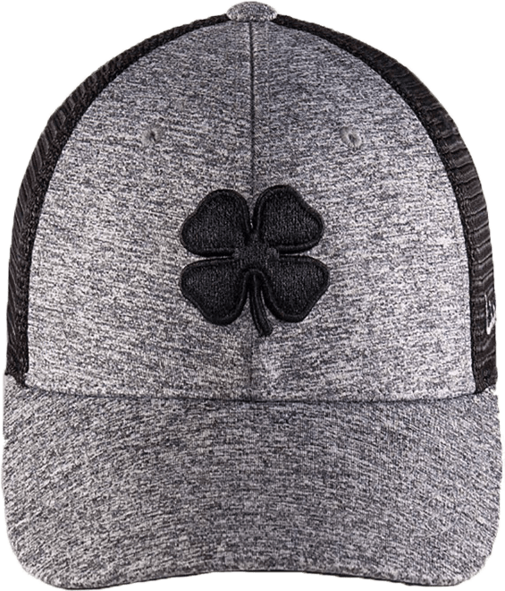 BLACK CLOVER Hats Black Clover Men's Lucky Heather Mesh Golf Hat