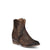 CIRCLE G BOOTS Boots Circle G Women's Tobacco Embroidery and Zipper Booties Q5161
