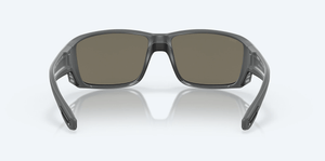 COSTA DEL MAR Sunglasses Gray / Blue Mirror Costa Del Mar Tuna Alley Pro Gray Frame/Blue Mirror Lens Sunglasses