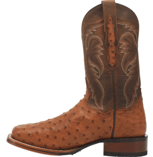 Dan Post Boots Dan Post Men's Alamosa Bay Apache Full Quill Ostrich Exotic Boots DP3874