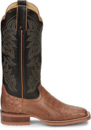 Justin Boots Boots Justin Women's Ralston Cognac Smooth Ostrich Western Boots - JE701