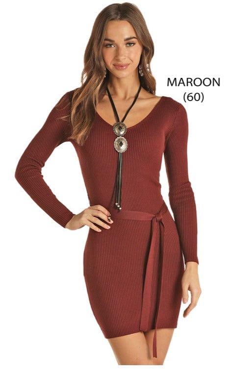 Rock & Roll Cowgirl Women's Knit Dress 18-2383 Rock & Roll Cowgirl Women's Knit Dress 18-2383