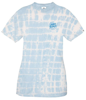 SIMPLY SOUTHERN Shirts Simply Southern Women's "Nineties Dog" Tie Dye SS Tee