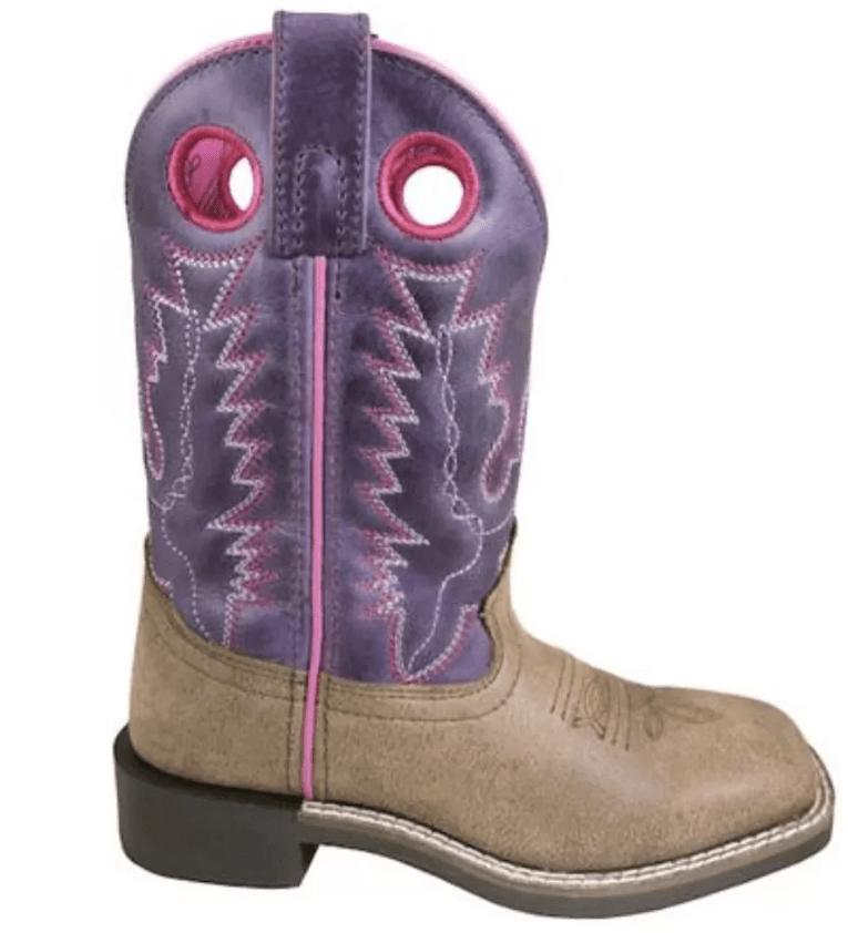 Smoky Mt Boots Boots Smoky Mountain Kids Tracie Purple Western Boots 3122C