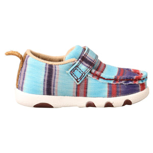 TWISTED X BOOTS Shoes Twisted X Infant Hooey Loper Serape Blue Multicolor Shoes IHYC003