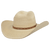 3-D DESIGNS Hats M&F Western Men's Alamo Palm Leaf Straw Western Cowboy Hat D28575