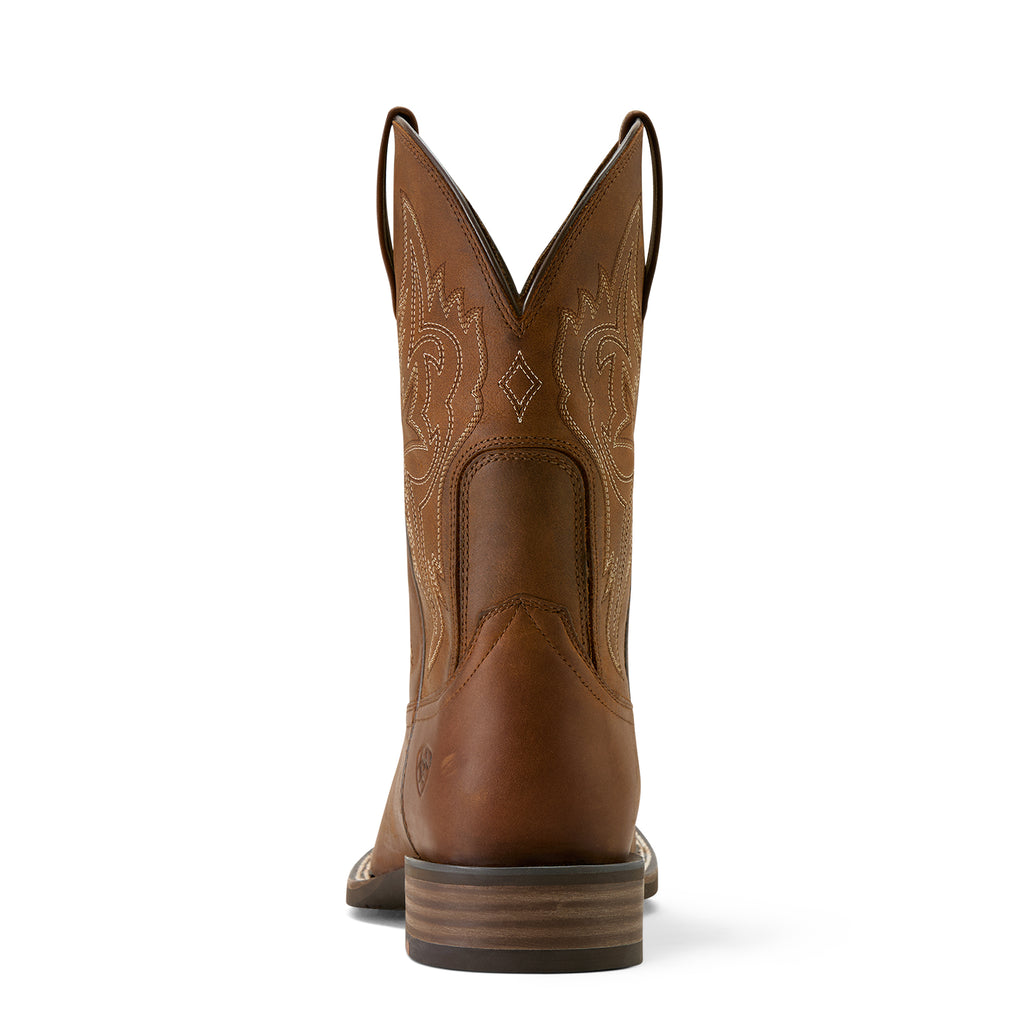 Ariat Men's Distressed Brown Western Big Rig Wide Square Toe Cowboy Boot 10063869