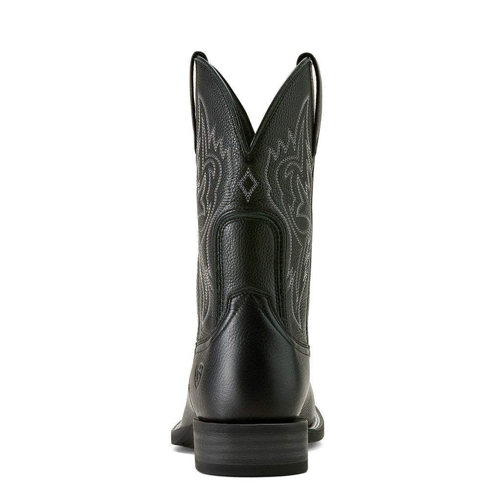Ariat Men's Black Deertan Western Big Rig Wide Square Toe Cowboy Boot 10063870
