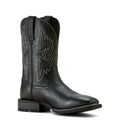 Ariat Men's Black Deertan Western Big Rig Wide Square Toe Cowboy Boot 10063870