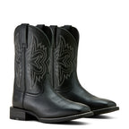 Ariat Men's Black Deertan Western Big Rig Wide Square Toe Cowboy Boot 10063870