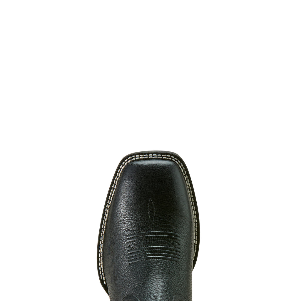 Ariat Men's Black Deertan Western Big Rig Wide Square Toe Cowboy Boot 10063870
