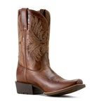 Ariat Men's Dark Tan Sport Narrow Cutter Toe Cowboy Boot 10063959