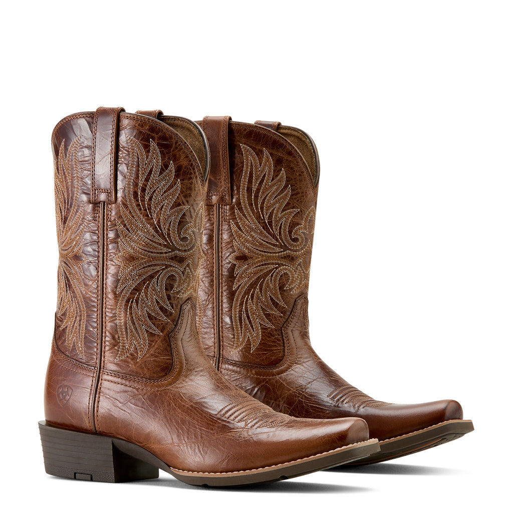 Ariat Men's Dark Tan Sport Narrow Cutter Toe Cowboy Boot 10063959