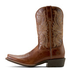Ariat Men's Dark Tan Sport Narrow Cutter Toe Cowboy Boot 10063959