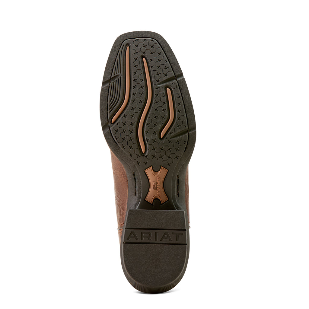 Ariat Men's Dark Tan Sport Narrow Cutter Toe Cowboy Boot 10063959
