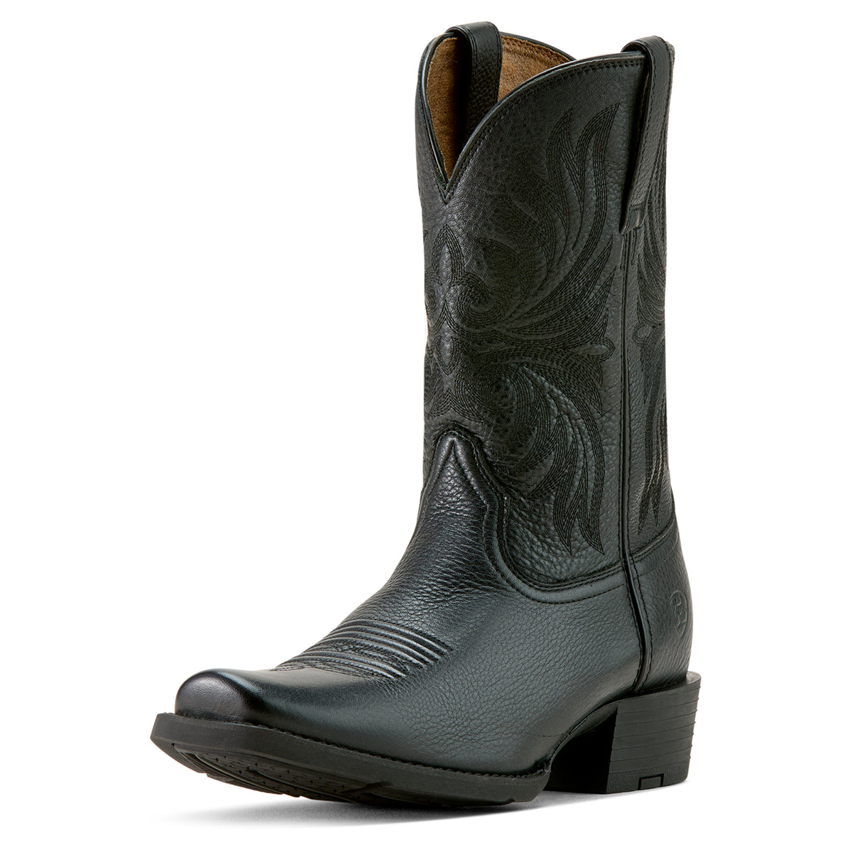 Ariat Men's Black Deertan Sport Narrow Cutter Toe Cowboy Boot 10063960