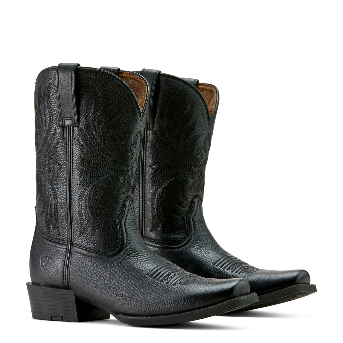 Ariat Men's Black Deertan Sport Narrow Cutter Toe Cowboy Boot 10063960