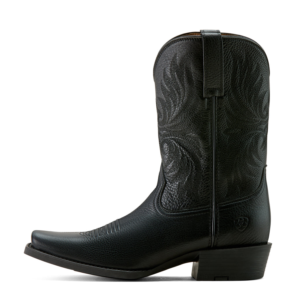 Ariat Men's Black Deertan Sport Narrow Cutter Toe Cowboy Boot 10063960