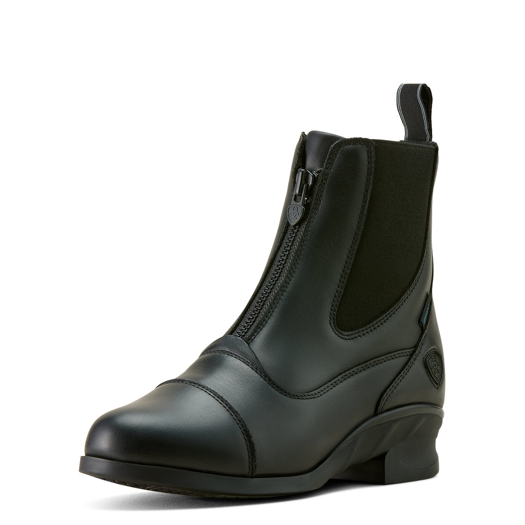 Ariat Women's Black Heritage Zip Waterproof Paddock Boot 10063862