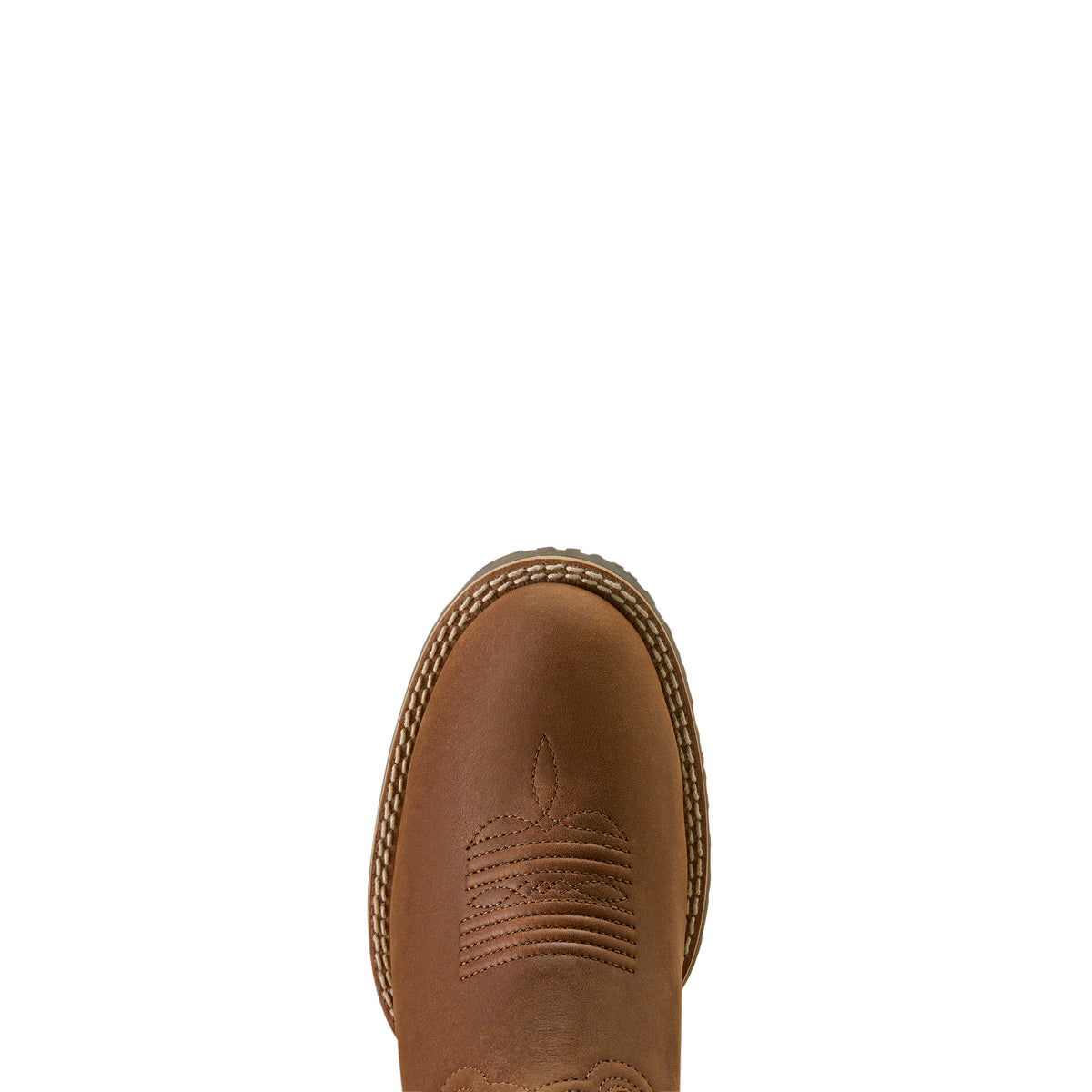 Ariat Women's Frontier Brown Hybrid Ranchward Square Toe Western Boot 10063901