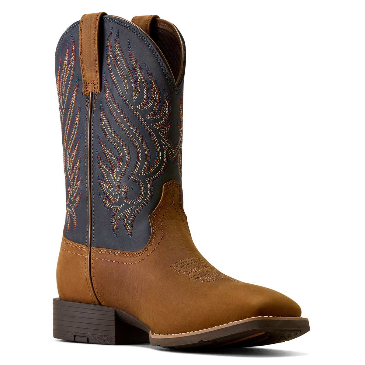 Ariat Men's Tanbark Sport Riggs Waterproof Wide Square Toe Cowboy Boot 10080270