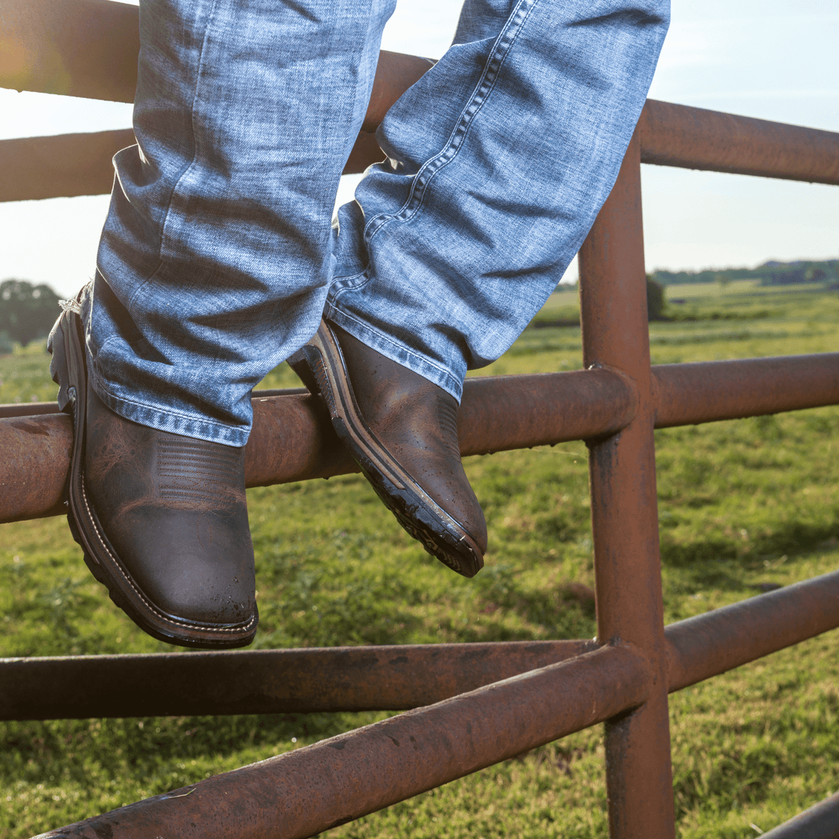 Cowboy Boots Handmade Black Leather Stylish Western Fashion For