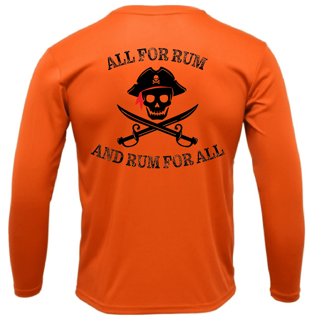Tampa Bay "All For Rum and Rum For All" Long Sleeve UPF 50+ Dry-Fit Shirt