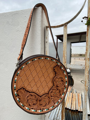 Alamo Saddlery Purse 15" Darlin' Canteen Handbag