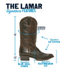 Alvies Men’s Boots Alvies Men's The Lamar Cowboy Boots