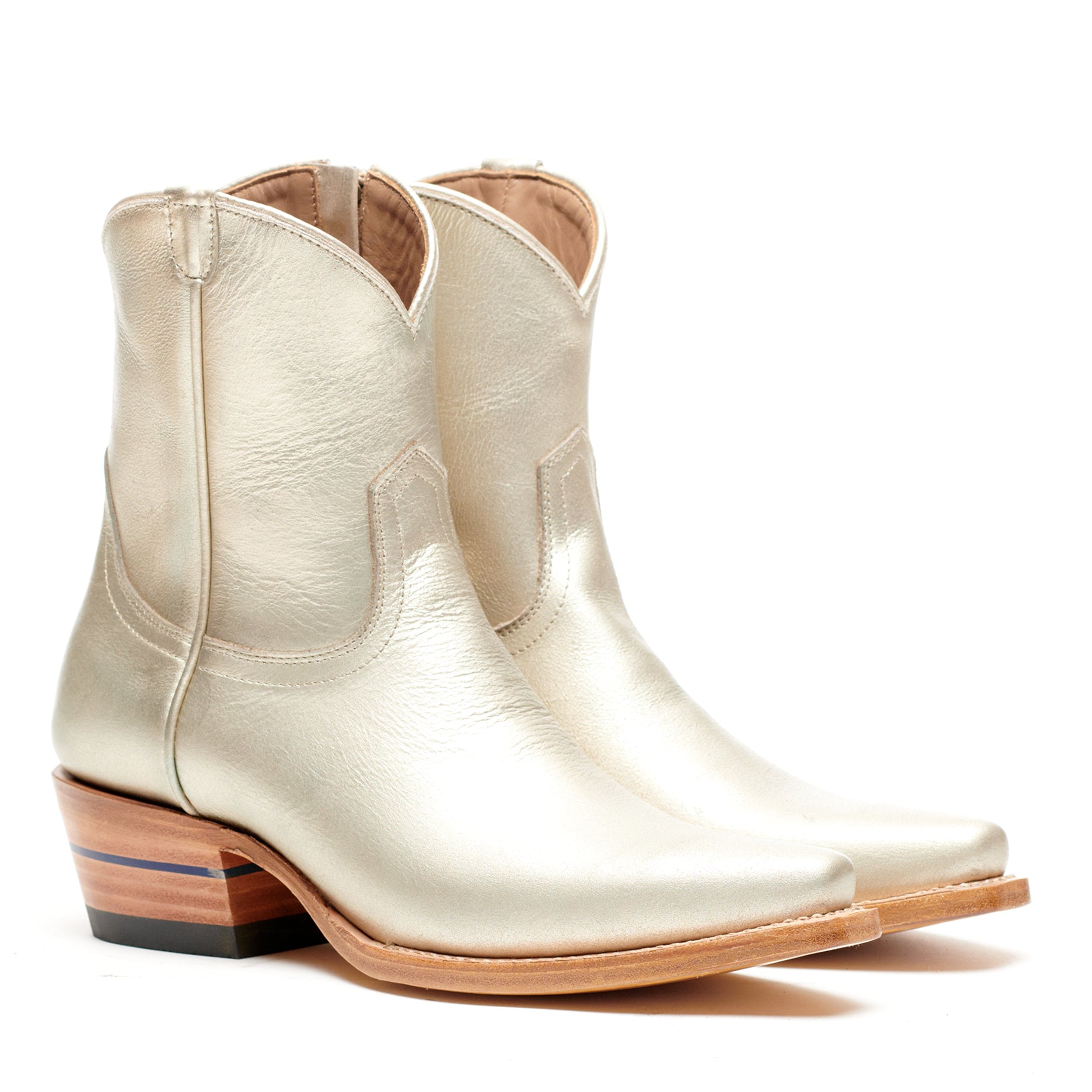 Alvies Women’s Boots 3 Nines Fine Silver / 5 / B Alvies Women's The Trinity Cowgirl Boots