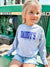 American Farm Company Crewneck 'Daddy's Farm Girl' Grey Toddler/Youth Crewnecks