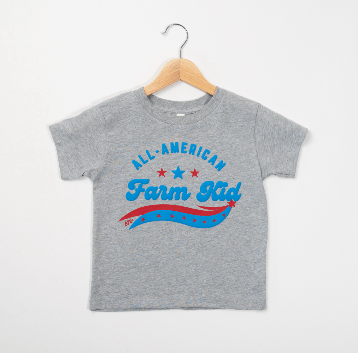 American Farm Company Shirts 'All-American Farm Kid' Grey Tee