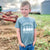 American Farm Company Shirts 'Farm Kid Athletics' Blue Tee