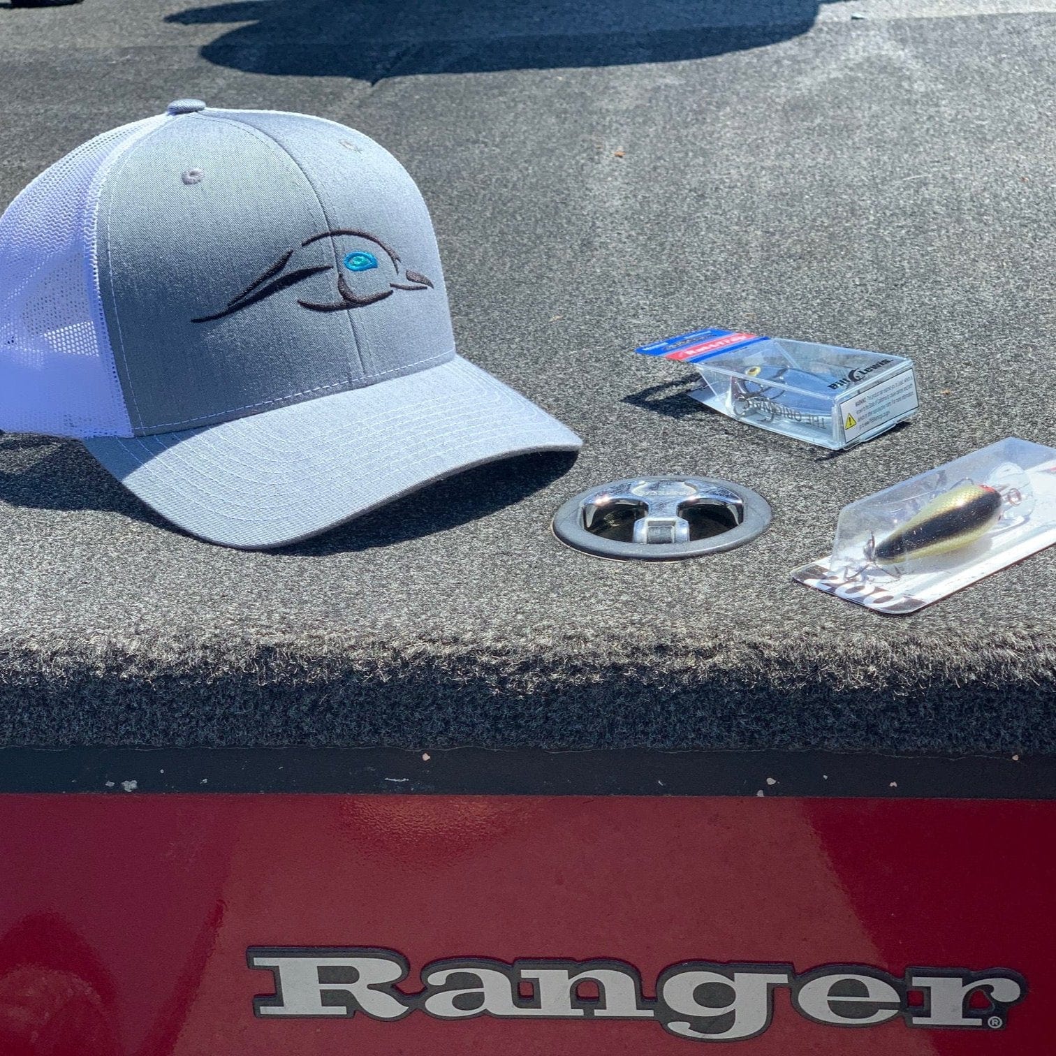 American Flyway Waterfowl 112XL Heather Grey - White Mesh Back - The Original Trucker Hat