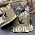 American Flyway Waterfowl 7 Panel Realtree Original 7 Panel Turkey Tracks Hat