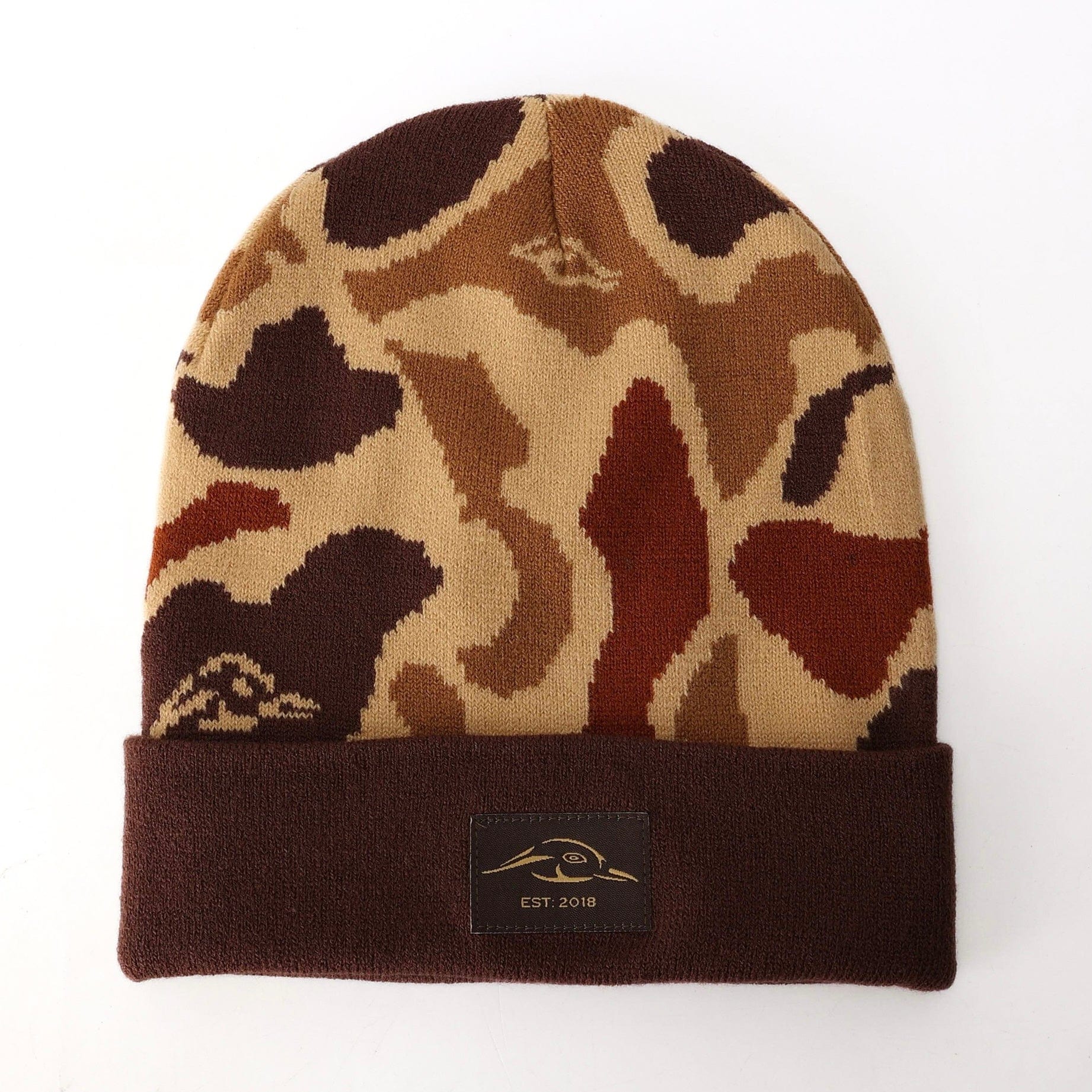 American Flyway Waterfowl Beanie BROWN CUFF BROWN OSC Brown OSC Beanie