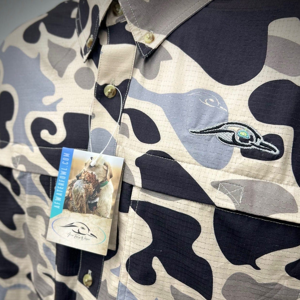 American Flyway Waterfowl Hardwoods II / Small AFW Wingshooter's Shirt
