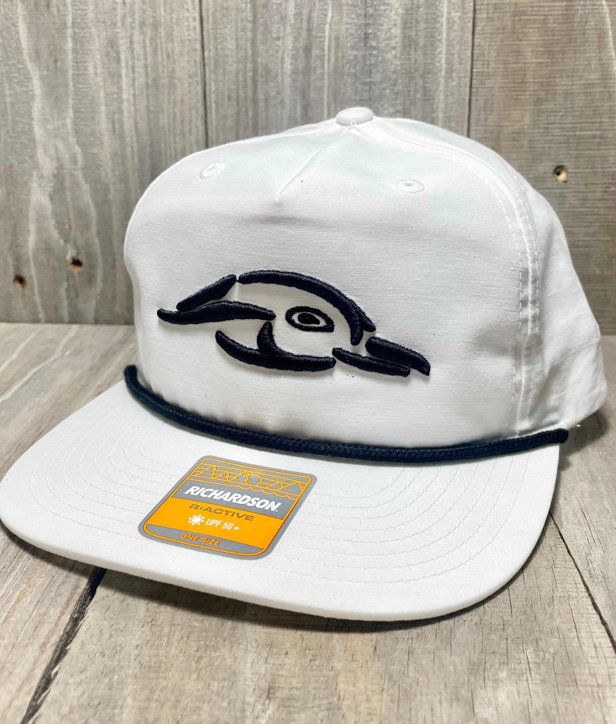 American Flyway Waterfowl Hats AFW Duck Logo White Vintage Throwback Richardson