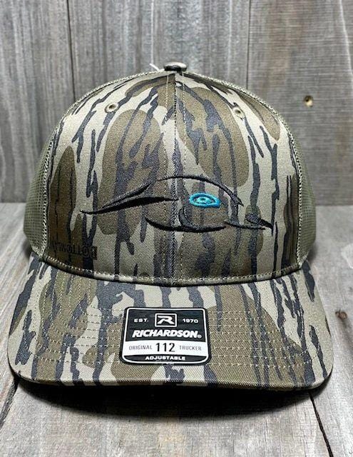 American Flyway Waterfowl Hats Mossy Oak Bottomland - Loden Mesh Back- 112P