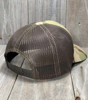 American Flyway Waterfowl Hats Richardson Multicam with Stars and Stripes AFW Style
