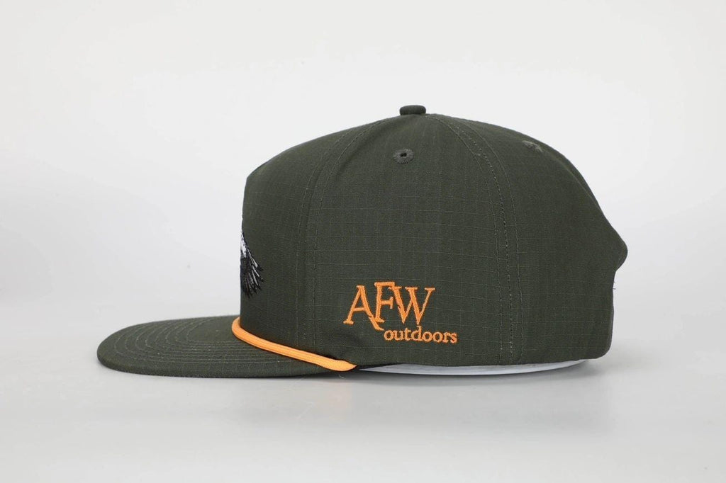 American Flyway Waterfowl Hats THE MALLARD DRAKE RIPSTOP ROPE HAT