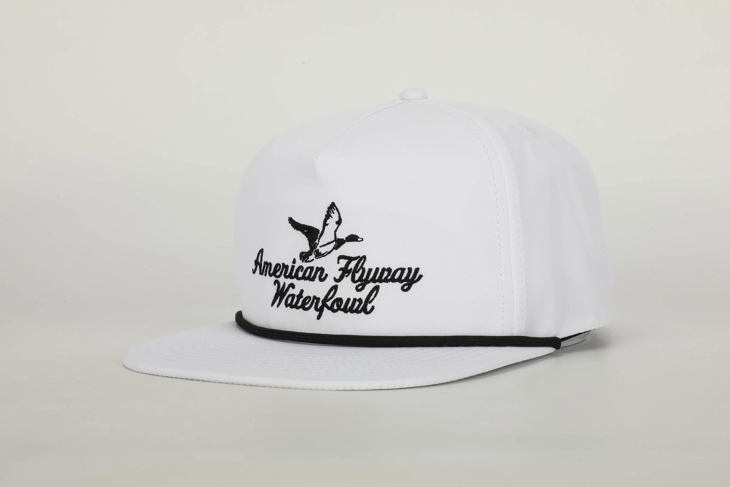 Hat With Rope Throwback Vintage Rope Hat White with Black Rope – Russell's Western ...