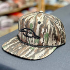 American Flyway Waterfowl Old School Camo Vintage Rope AFW Logo Old Rope Hat Realtree Original