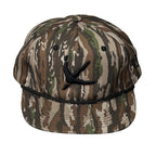 American Flyway Waterfowl Old School Camo Vintage Rope Old Rope Hat Realtree Original w- Turkey Tracks