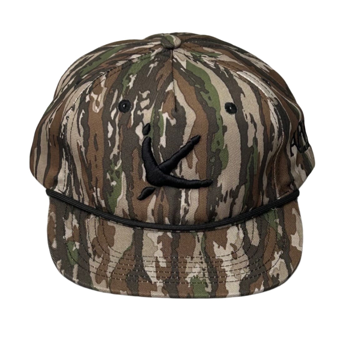 American Flyway Waterfowl Old School Camo Vintage Rope Old Rope Hat Realtree Original w- Turkey Tracks