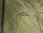 American Flyway Waterfowl Outerwear AF Waterfowl Olive Lightweight 1-4 Zip Pullover Windbreaker Jacket - Water Resistant