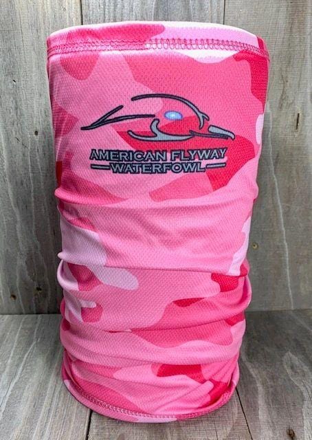 American Flyway Waterfowl Pink Camo AF Waterfowl Camo Masks