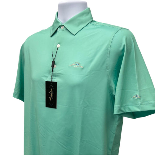 American Flyway Waterfowl Polo Shirts Small AFW Aquatic Awe Polo