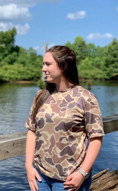 American Flyway Waterfowl Shirts AF Waterfowl Old School Performance Short Sleeve Shirt