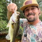 American Flyway Waterfowl Shirts AF Waterfowl Old School w- Green and Brown Performance Short Sleeve Shirt